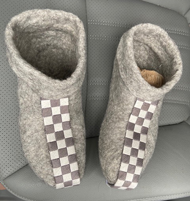 Grant's slippers